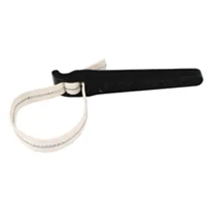 Plumb Pak PP840-13 7 in Strap Wrench, Plumbing Hand Tool, High Strength Strap, Positive Grip, 0.7 lbs, Prevents Marring, Fits Up to 2 in Parts & Fittings