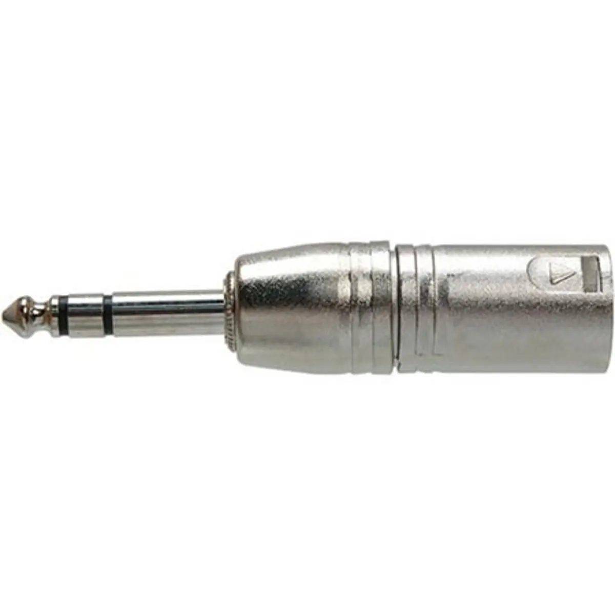 Hosa Technology GXP-246 Analog Audio Adaptor, Male 3-Pin XLR Adaptor to Male 1/4" TRS
