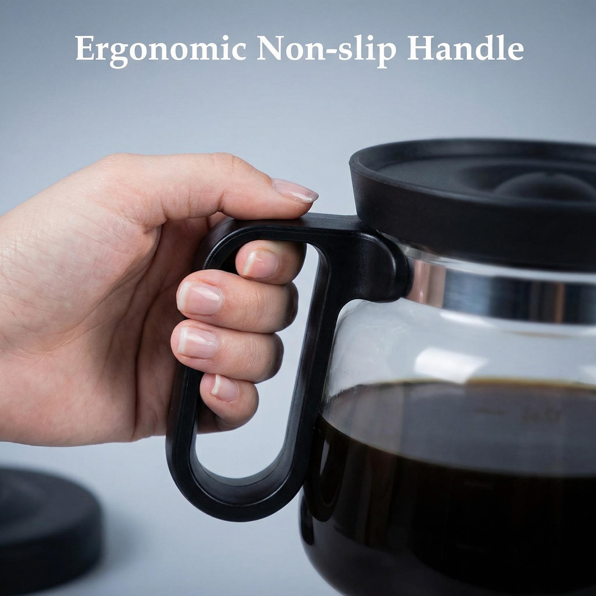 Coffee Mug with Lid 16oz Glass Creative Cup, Coffee Lovers' Top Choice, Dimensions: 4.9inches tall, 3.8 inches wide, Includes Coaster, Ergonomic Handle Design,MothersDay gift, a little surprise for your loved one