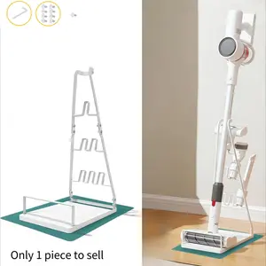 Vacuum Stand, Stable Metal Storage Bracket, Compatible with Dyson Hoover Eureka Rainbow Shop Vac, Universal Fit for Stick Vacuums