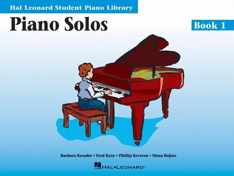 USED Book - Piano Solos Book 1 Hal Leonard Student Piano Library Educational Piano Library Sheet Music Beginner Piano Method Songbook with 14 Original Pieces and by Various (Paperback) - english