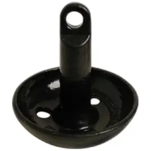 212 MAIN 10 lbs. Cast Iron Mushroom Anchor, High Holding Power for Small Boats, Unified Marine 50074571, One-Piece
