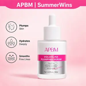 APBM Volufiline Plumping Serum for Face | Volufiline + Niacinamide + Multi-Peptide | Visbile Volume for Under-Eye & Smile Lines | For Fuller, Radiant-Looking Skin (30ml / 1.01 fl. oz.)