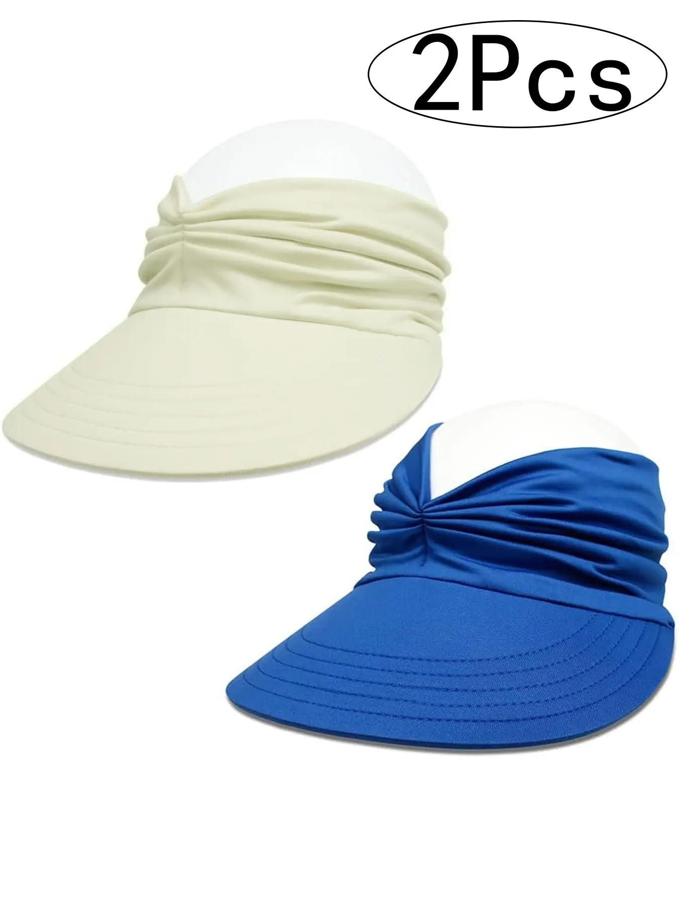 UV Protection Turbine Fan Beach Hat, Adjustable Sun Cap, Adjustable Design for Outdoor Sunscreen and Shade, Lightweight Breathable Fabric for Summer, Outdoor Hats