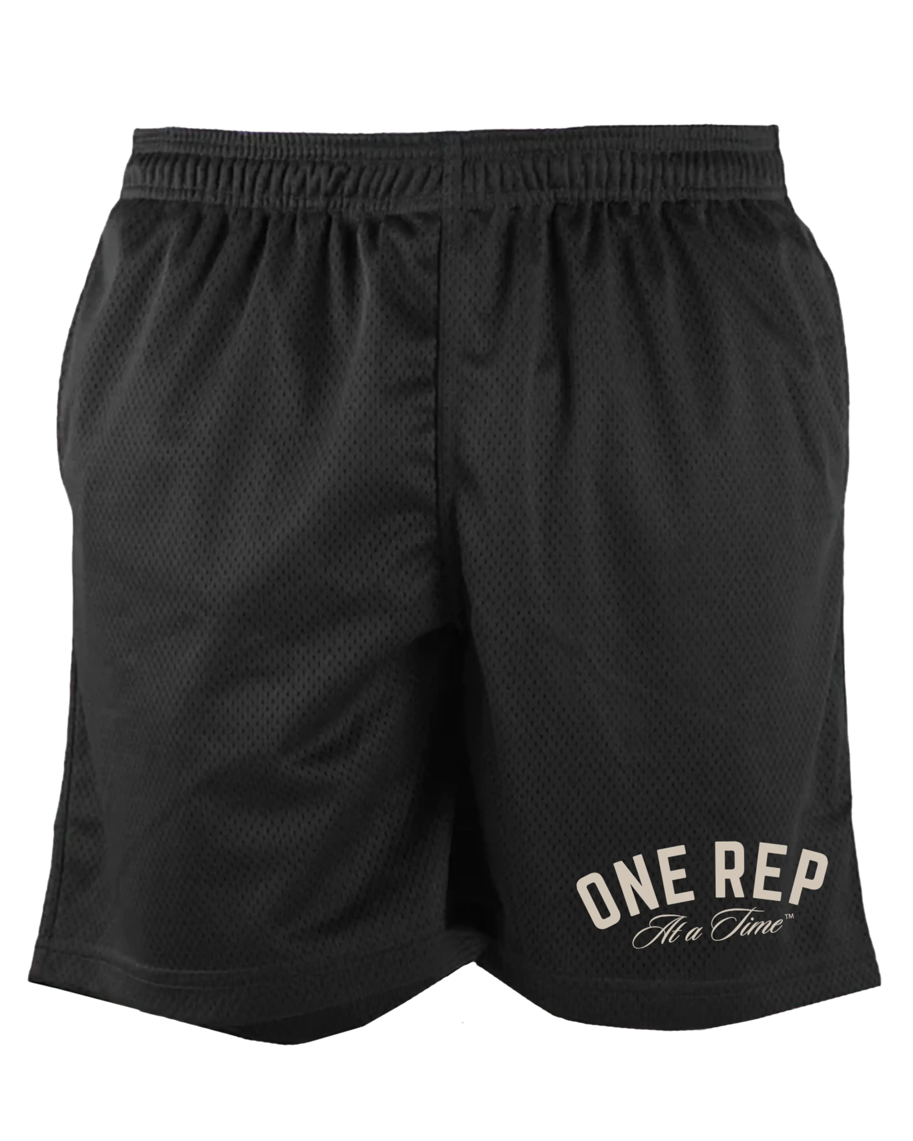 One Rep at a Time Mesh Shorts