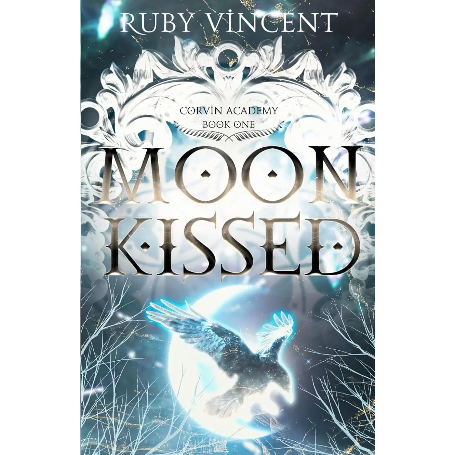 Moon Kissed: A Dark Paranormal Bully Romance (Corvin Academy) - Paperback