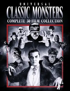 Universal Classic Monsters: Complete 30-Film Collection  [DVD Video Disc] Boxed Set, Sign Language, Subtitled