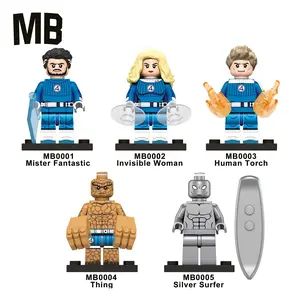 Fantastic Four Superhero Minifigure - Single Pack Movie Series Building Block Toy