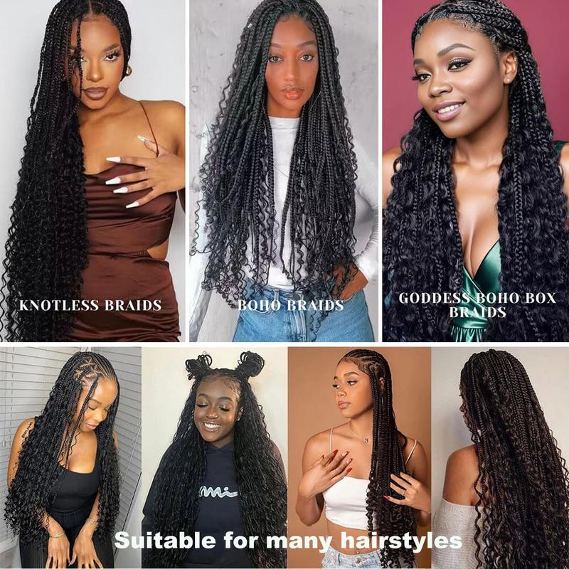 VIPbeauty Boho Human Braiding Hair Burmese Curly Bulk for Daughter/Friend For Bohemian Knotless Braids Spriral Curly End No Weft 1/3 Bundles 100g/1 Bundles  1B Natural Black Salon-Quality