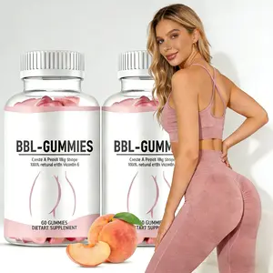 Peeshlita CORE Women's Multivitamin Gummies 60 Count Pack of 2 Peach Flavor Natural Dietary Supplement with Vitamin E Daily Wellness Support