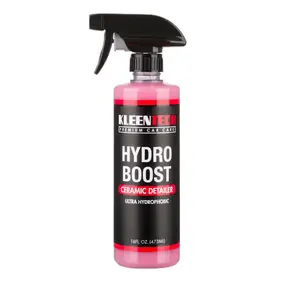 KLEEN TECH Hydro Boost Ceramic Detailer - Ultra Hydrophobic Formula with SiO2 for Enhanced Gloss Shine & Long-Lasting Cleanliness - 16 FL OZ Bottle