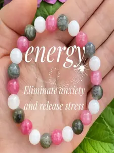 1pc sweet spring ladies jewellery Pink white White Marble Gray flash jewelry for women bracelets for bestie Travel Christmas bijoux Women's Gift natural stone pink bracelets for women Premium Bracelet High Quality Bracelet
