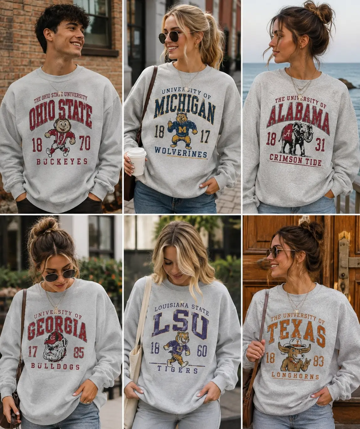 Vintage Football Mascot Sweatshirt, Retro College Inspired Graphic Pullover, Distressed Game Day Crewneck, Classic Sports Fan Gift for Men Women