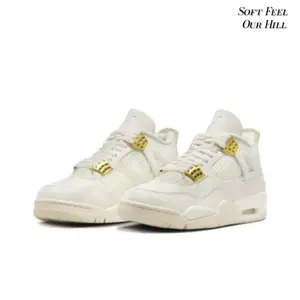 Retro metal gold classic style fashionable and trendy sports shoes, retro casual shoes
