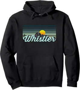Whistler Hoodie Canada Hooded Ski Sweatshirt Pullover Hoodie