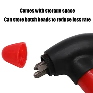 Manual Screwdriver T-Type Ratchet, Quick Change Bit Set 6.35mm, Reversible Positive Negative, Hand Tool for Repair & Maintenance