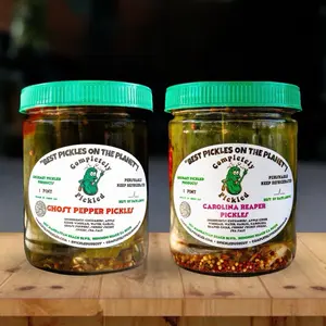 Ghost Pepper & Carolina Reaper Pickle Bundle