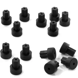 Stove Grate Rubber Feet for Samsung - W10919249 Range Grate Rubber Feet Replacement parts for Secure Fit and Durability