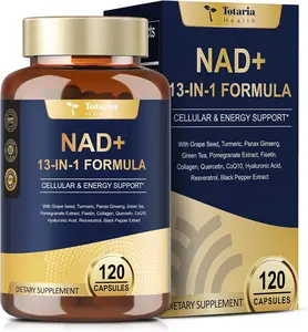 BIG SALE 2026!!!  Totaria NAD Supplement for Women Men with nicotinamide riboside resveratrol,Quercetin, Betaine Boost NAD+ Levels NAD Plus Supplement for Anti Aging, Energy, Immune, Focus 120 Capsules