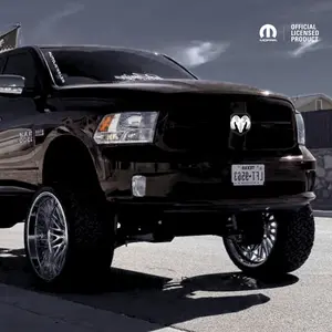 MOPAR Licensed LED RAM Grille Emblem – Black | 2009–2018 RAM 1500 / 2500 / 3500