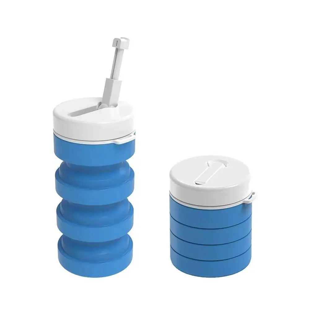 Foldable Travel Bidet 300ml Silicone Collapsible Handheld Bidet Large Capacity Leak-Proof Toilet Sprayer