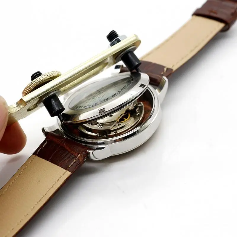 Watch Opening Device with Two Claws, Watch Battery Replacement Tool, Groove Repair Tool, Watch…