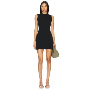 SNDYS Georgina Mini Dress in Black