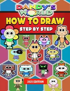 How To Draw Dandy's World For Kids: Learn To Draw Your Favourite Characters Dandy Step By Step