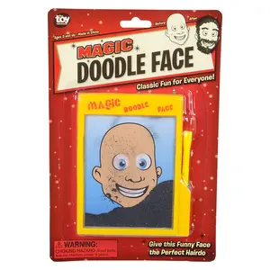 🎨 Magic Doodle Face Drawing Board – Create Hilarious Hairdos!