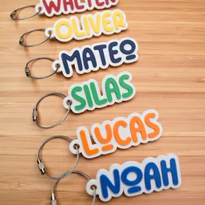 Personalized "Kinder" Bag Tag for Backpacks & Bottles