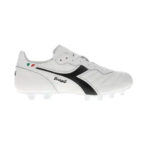 diadora Mens Brasil Ita Og Lt Plus Mdpu Soccer Cleats  - White