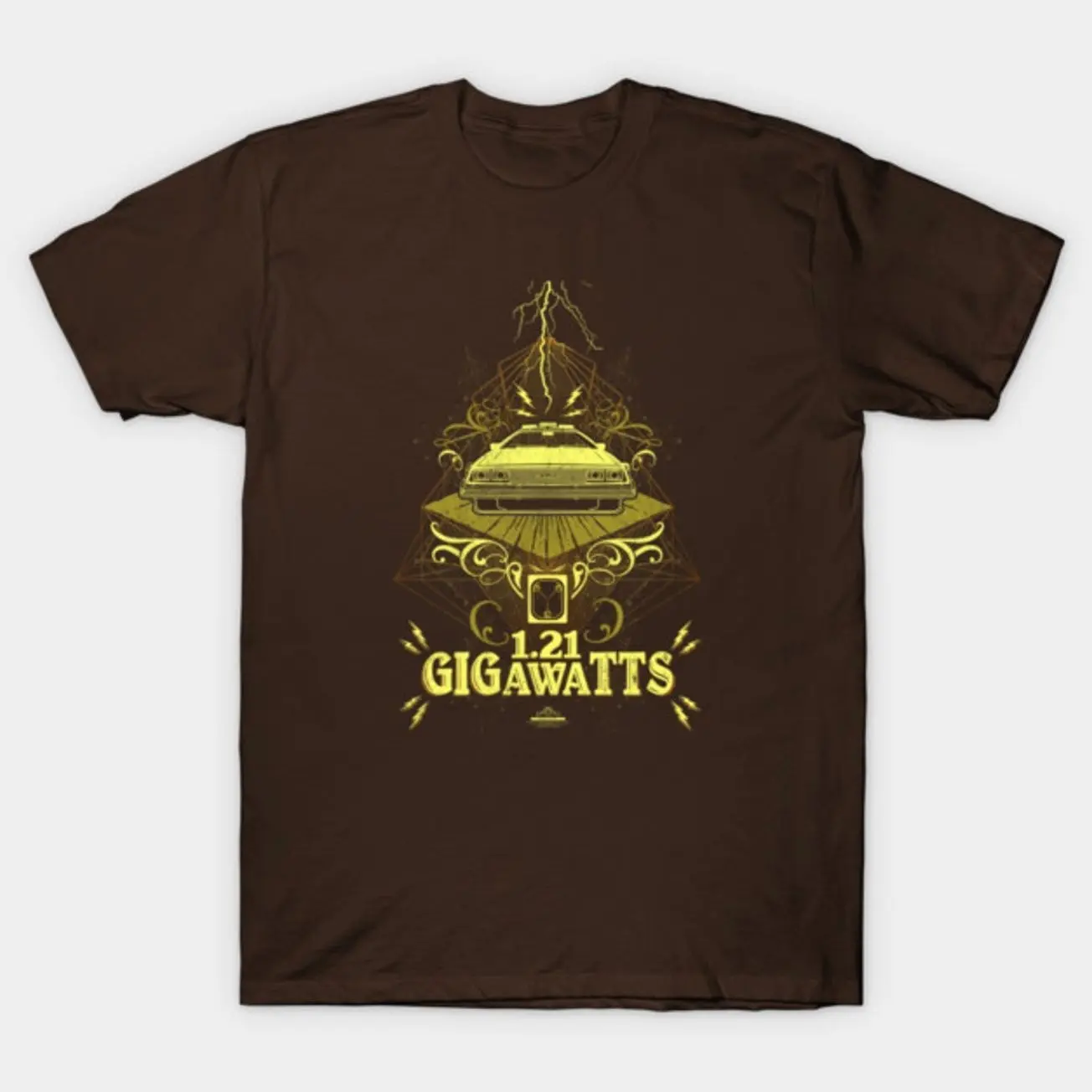 Back to the Future 1.21 Gigawatts Vintage T-Shirt Classic Film Graphic Tee, Gift for Fans & Friends