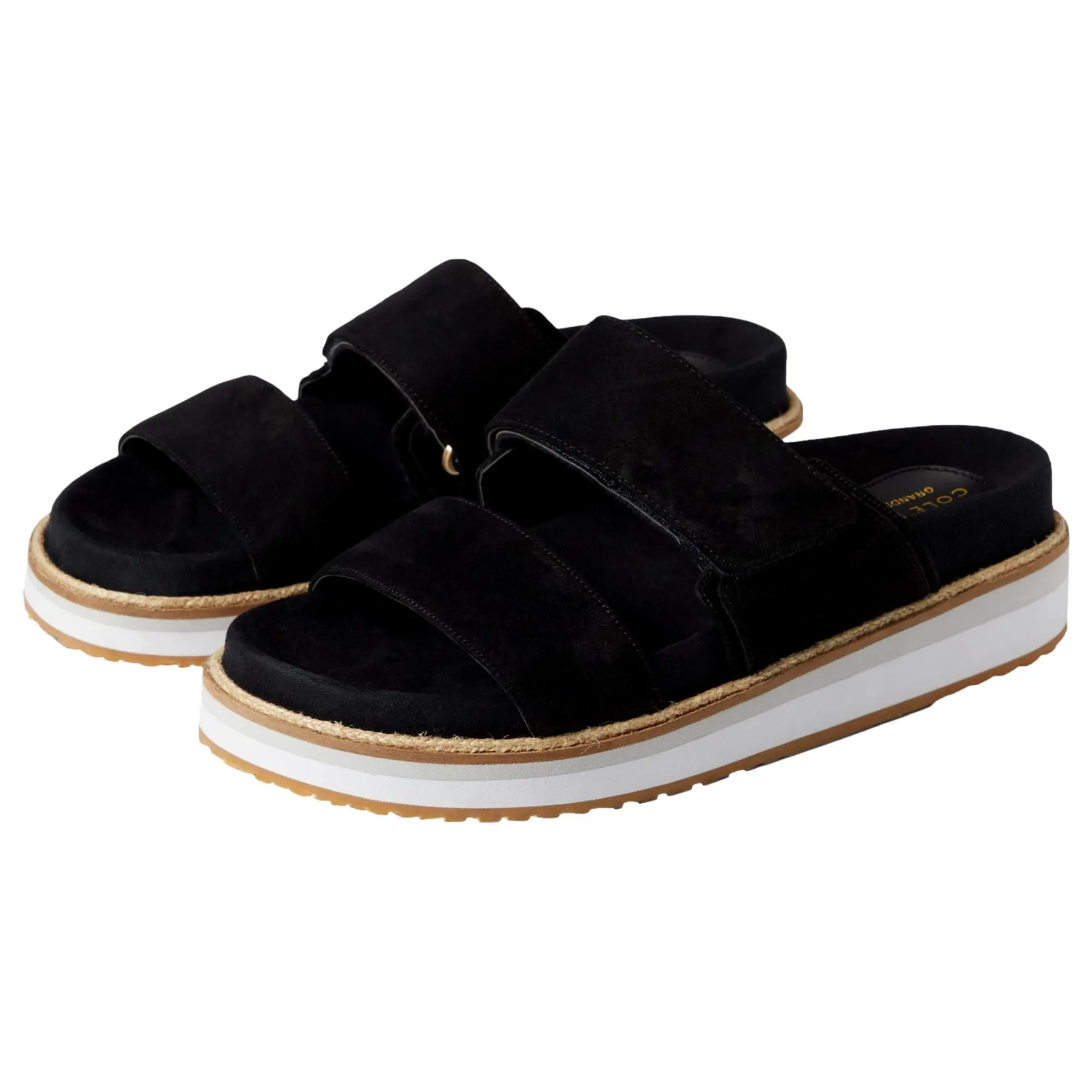 Cole Haan Cloudfeel Slide Sandal 32 mm Black  W23434 Women's