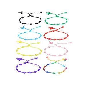 2025 New Multi-color Friendship Bracelets Parent-child Friendship Bracelets Men and Women Hand Jewelry