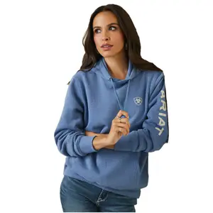 Ariat® Ladies Logo Blue Heather Hoodie 10040814