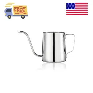 Pour Over Kettle, Gooseneck Spout Coffee Tea Pot,12OZ Hanging Ear Hand Blunt