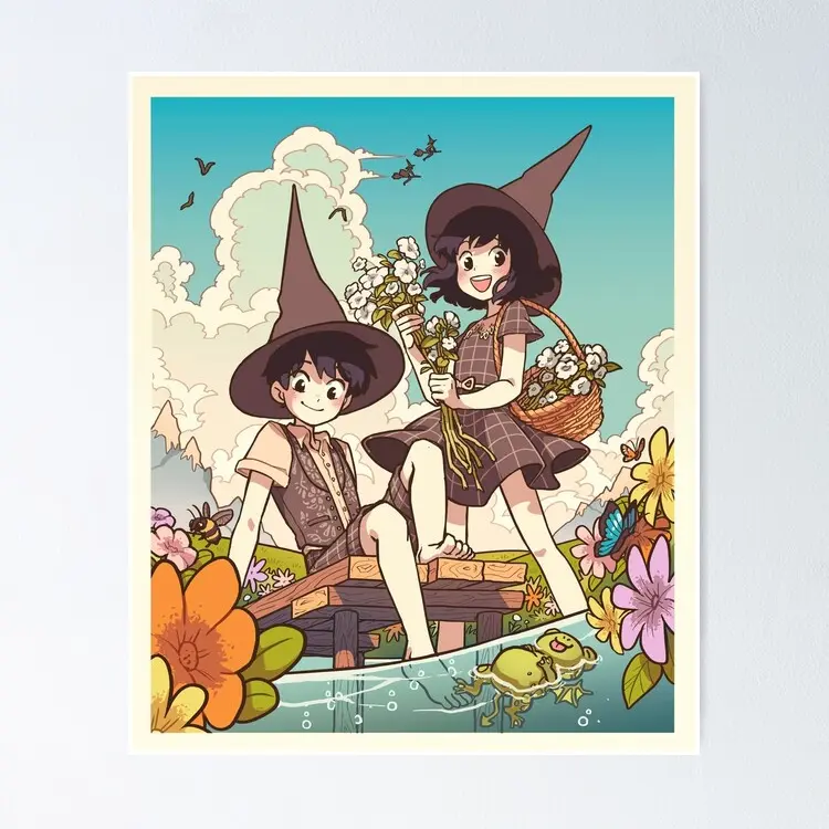 Spring Wytte Twins Poster Unframed Poster Print, Modern Wall Art, Aesthetic Home Decor, Living Room & Bedroom Decoration, Unique Gift Idea