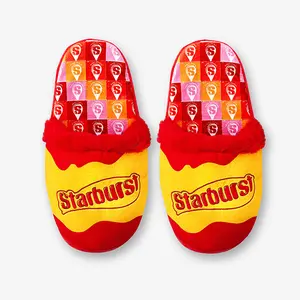 Starburst Wrapper Slip-On Slippers