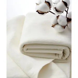 Throw Quilt Batting for Quilting 60"X60" Natural Cotton Quilting Batting Fabric for Sewing