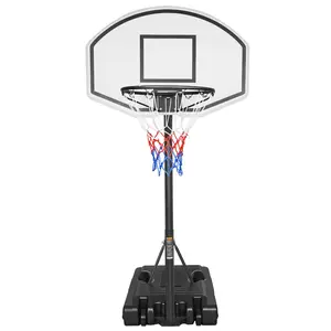 This portable poolside basketball hoop designed specifically for kids is a swimming pool basketball system with an adjustable height ranging from 3.1 to 4.7 feet.