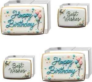 Bakerpan Stainless Steel Cookie Cutter Set, Biscuit Cutters for Baking (2 Inch & 3 Inch)