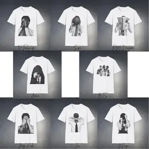 Arirang Bangtan Members Graphic White and Black Unisex T-Shirt, Retro 90s Tee, World Tour 2026