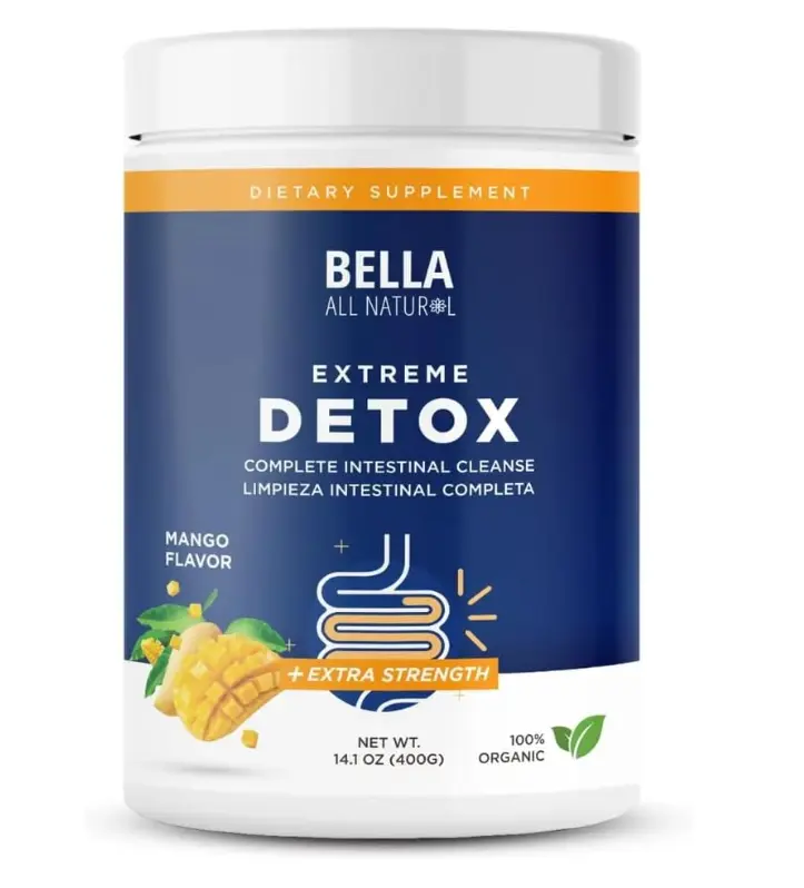 Bella All Natural Extreme Detox Powder Mango