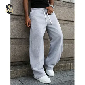 Men's loose casual sports pants, versatile street style athletic trousers suitable for streetwear, everyday loungewear, weekend outings, featuring a relaxed fit, designed specifically for men, gray loose sweatpants