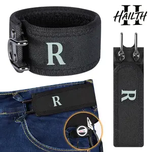 HAILTH Tactical Elastic Metal Hook Belt | Patented No Buckle Invisible Design | Viral Comfort Unisex | TikTokShopBlackFriday