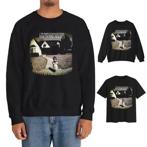 Rare Hawthorne Heights The Silence in Black and White T Shirt Sweatshirt, Heavy Cotton Fabric Menswear Tops
