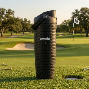 Owala 30oz FreeSip Sway Golf Bottle Fairways For Days Black New Limited Style