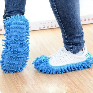 Multifunctional Lazy Cleaning Shoe Covers, Detachable Washable Floor Mop Slippers, Anti-Slip Wear-Resistant Home Dusting Shoes, Cleaner
