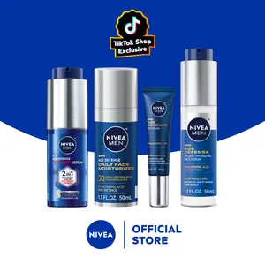 NIVEA MEN Age Defense — Powered by Pro-Retinol + Hyaluronic Acid to Smooth & Renew