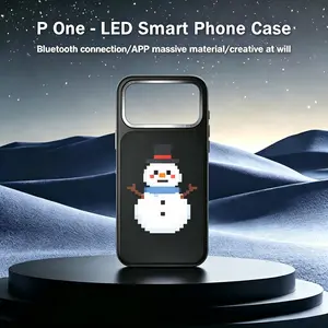 Trendy Bluetooth LED Pixel Phone Case Programmable Dynamic Effects For iPhone 17